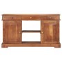 Aparador de madera maciza de acacia 135x35x75 cm de , Aparadores - Ref: Foro24-323543, Precio: 274,95 €, Descuento: %