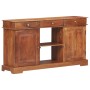 Aparador de madera maciza de acacia 135x35x75 cm de , Aparadores - Ref: Foro24-323543, Precio: 274,95 €, Descuento: %