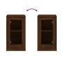 Aparadores 2 uds madera color marrón roble 37,5x35,5x67,5 cm de , Aparadores - Ref: Foro24-816215, Precio: 86,47 €, Descuento: %