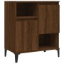 Aparador madera contrachapada marrón roble 60x35x70 cm de , Aparadores - Ref: Foro24-821155, Precio: 78,92 €, Descuento: %