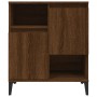 Aparador madera contrachapada marrón roble 60x35x70 cm de , Aparadores - Ref: Foro24-821155, Precio: 78,92 €, Descuento: %
