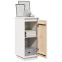 Aparador 2 uds madera maciza de pino blanco 31,5x34x75 cm de , Aparadores - Ref: Foro24-813353, Precio: 80,26 €, Descuento: %
