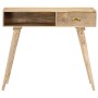 Mesa consola de madera maciza de mango 90x45x75 cm de , Mesas auxiliares - Ref: Foro24-286180, Precio: 177,37 €, Descuento: %