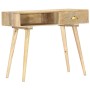 Mesa consola de madera maciza de mango 90x45x75 cm de , Mesas auxiliares - Ref: Foro24-286180, Precio: 177,37 €, Descuento: %