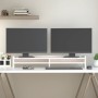 Soporte para monitor madera maciza de pino blanco 100x24x16 cm de , Bases y elevadores para ordenadores - Ref: Foro24-813990,...
