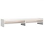 Soporte para monitor madera maciza de pino blanco 100x24x16 cm de , Bases y elevadores para ordenadores - Ref: Foro24-813990,...