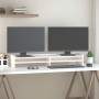 Soporte para monitor madera maciza de pino blanco 100x24x16 cm de , Bases y elevadores para ordenadores - Ref: Foro24-813990,...