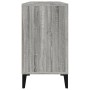 Armario de lavabo madera contrachapada gris Sonoma 80x33x60 cm de , Tocadores de baño - Ref: Foro24-821298, Precio: 70,48 €, ...