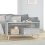 Mesa de centro madera contrachapada gris hormigón 90x49x45 cm de , Mesas de centro - Ref: Foro24-819616, Precio: 62,57 €, Des...