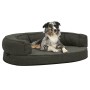 Colchón para cama de perro ergonómico gris oscuro 75x53 cm de , Camas para perros - Ref: Foro24-171293, Precio: 66,08 €, Desc...