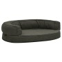 Colchón para cama de perro ergonómico gris oscuro 75x53 cm de , Camas para perros - Ref: Foro24-171293, Precio: 66,08 €, Desc...