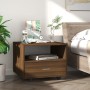 Mesa de centro madera de ingeniería marrón roble 55x55x40 cm de , Mesas de centro - Ref: Foro24-816939, Precio: 57,41 €, Desc...