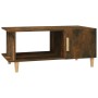 Mesa de centro madera contrachapada roble ahumado 90x50x40 cm de , Mesas de centro - Ref: Foro24-817543, Precio: 49,55 €, Des...