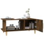 Mesa de centro madera contrachapada roble ahumado 90x50x40 cm de , Mesas de centro - Ref: Foro24-817543, Precio: 49,55 €, Des...