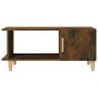 Mesa de centro madera contrachapada roble ahumado 90x50x40 cm de , Mesas de centro - Ref: Foro24-817543, Precio: 49,55 €, Des...