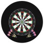 Diana profesional de sisal con 6 dardos y borde de , Juegos de dardos - Ref: Foro24-91460, Precio: 105,11 €, Descuento: %