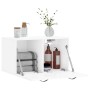 Armario pared madera contrachapada blanco brillo 60x36,5x35 cm de , Taquillas y armarios de almacenamiento - Ref: Foro24-8300...
