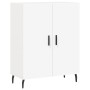 Aparador de madera de ingeniería blanco 69,5x34x90 cm de , Aparadores - Ref: Foro24-827740, Precio: 92,86 €, Descuento: %