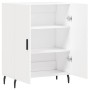 Aparador de madera de ingeniería blanco 69,5x34x90 cm de , Aparadores - Ref: Foro24-827740, Precio: 92,86 €, Descuento: %