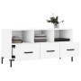 Mueble de TV madera de ingeniería blanco 102x36x50 cm de , Muebles TV - Ref: Foro24-829036, Precio: 64,88 €, Descuento: %