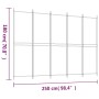 Biombo divisor de 5 paneles de tela marrón 250x180 cm de , Divisores de ambientes - Ref: Foro24-350219, Precio: 55,73 €, Desc...
