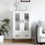 Aparador alto madera de ingeniería blanco 69,5x31x115 cm de , Aparadores - Ref: Foro24-828308, Precio: 96,57 €, Descuento: %