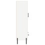 Aparador alto madera de ingeniería blanco 69,5x31x115 cm de , Aparadores - Ref: Foro24-828308, Precio: 96,57 €, Descuento: %