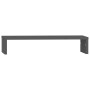 Soporte de monitor madera maciza de pino gris 50x27x10 cm de , Bases y elevadores para ordenadores - Ref: Foro24-813946, Prec...
