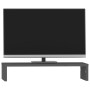 Soporte de monitor madera maciza de pino gris 50x27x10 cm de , Bases y elevadores para ordenadores - Ref: Foro24-813946, Prec...