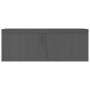 Soporte de monitor madera maciza de pino gris 50x27x10 cm de , Bases y elevadores para ordenadores - Ref: Foro24-813946, Prec...