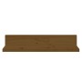 Estantes de pared 2 uds madera de pino marrón miel 50x11x9 cm de , Estantes y estanterías - Ref: Foro24-823602, Precio: 18,83...