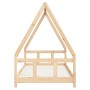 Estructura de cama para niños madera maciza de pino 90x200 cm de , Cunas y camas para niños - Ref: Foro24-834453, Precio: 123...