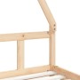 Estructura de cama para niños madera maciza de pino 90x200 cm de , Cunas y camas para niños - Ref: Foro24-834453, Precio: 123...