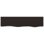 Estante de pared madera roble tratada marrón oscuro 80x30x2 cm de , Estantes y estanterías - Ref: Foro24-363782, Precio: 34,0...
