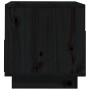 Mueble de TV de madera maciza de pino negro 60x35x37 cm de , Muebles TV - Ref: Foro24-813429, Precio: 65,49 €, Descuento: %