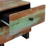 Mesita de noche de madera maciza reciclada 40x33x46 cm de , Mesitas de noche - Ref: Foro24-345218, Precio: 98,31 €, Descuento: %