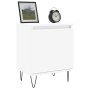 Mesita de noche madera de ingeniería blancp 40x30x50 cm de , Mesitas de noche - Ref: Foro24-826828, Precio: 37,04 €, Descuent...