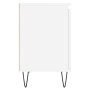 Mesita de noche madera de ingeniería blancp 40x30x50 cm de , Mesitas de noche - Ref: Foro24-826828, Precio: 37,04 €, Descuent...
