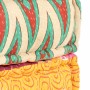 Puf patchwork de tela 60x70x36 cm de , Cojines para sillas y sofás - Ref: Foro24-287707, Precio: 148,64 €, Descuento: %