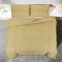 Juego de funda nórdica algodón gris taupe 200x200 cm de , Fundas de nórdico - Ref: Foro24-136130, Precio: 30,58 €, Descuento: %