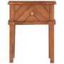 Mesita de noche de madera maciza de acacia 40x40x50 cm de , Mesitas de noche - Ref: Foro24-286575, Precio: 105,85 €, Descuent...