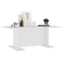Mesa de centro de madera contrachapada blanco 103,5x60x40 cm de , Mesas de centro - Ref: Foro24-806840, Precio: 43,83 €, Desc...