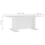 Mesa de centro de madera contrachapada blanco 103,5x60x40 cm de , Mesas de centro - Ref: Foro24-806840, Precio: 43,83 €, Desc...