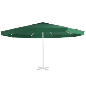 Tela de repuesto para sombrilla verde 500 cm de , Telas para sombrillas y toldos - Ref: Foro24-312539, Precio: 68,58 €, Descu...