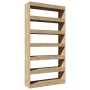 Estantería madera contrachapada roble Sonoma 100x30x198 cm de , Librerías y estanterías - Ref: Foro24-811775, Precio: 167,78 ...