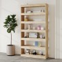 Estantería madera contrachapada roble Sonoma 100x30x198 cm de , Librerías y estanterías - Ref: Foro24-811775, Precio: 167,78 ...