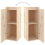 Armario de pared de madera maciza de pino 30x30x80 cm de , Estantes y estanterías - Ref: Foro24-813495, Precio: 56,80 €, Desc...