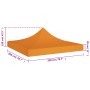 Techo de carpa para celebraciones naranja 2x2 m 270 g/m² de , Cubiertas para carpas y cenadores - Ref: Foro24-315342, Precio:...