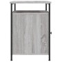 Mesita de noche madera contrachapada gris Sonoma 40x42x60 cm de , Mesitas de noche - Ref: Foro24-825869, Precio: 42,11 €, Des...