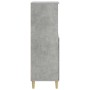 Aparador alto madera contrachapada gris hormigón 60x36x110 cm de , Aparadores - Ref: Foro24-821224, Precio: 81,75 €, Descuent...